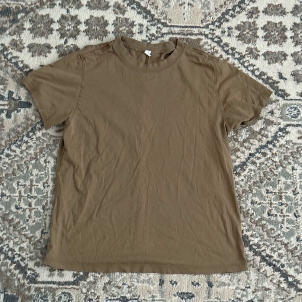 Army Green Lululemon T-shirt